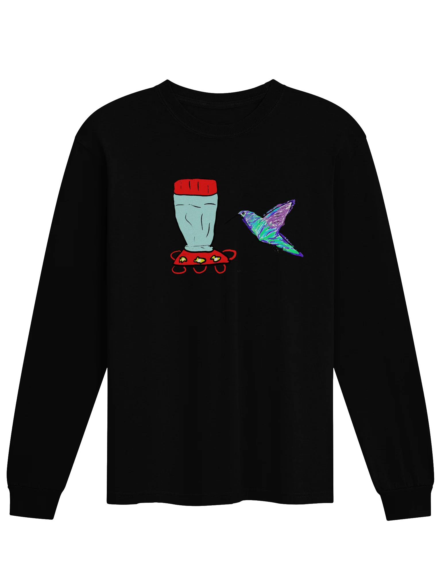 Hummingbird long sleeve tee product image (5)