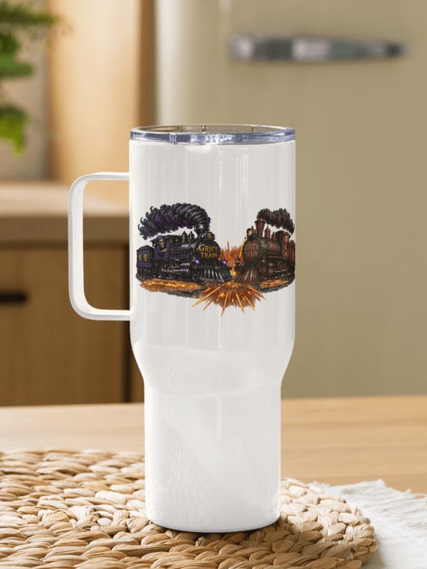 ''Too Easy'' Travel Mug with a Handle product image (5)