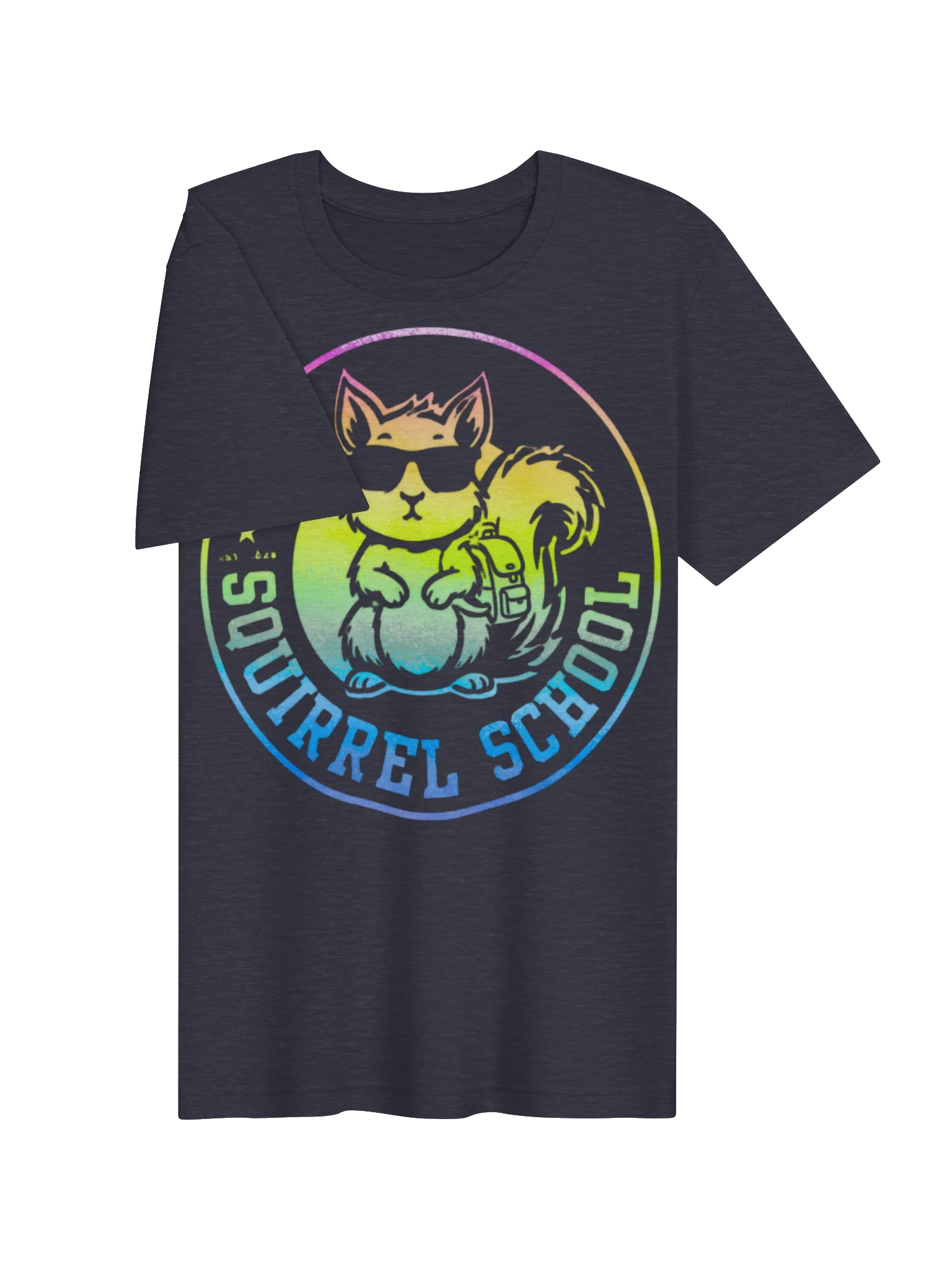 Rainbow Squirrel School Tee product image (3)