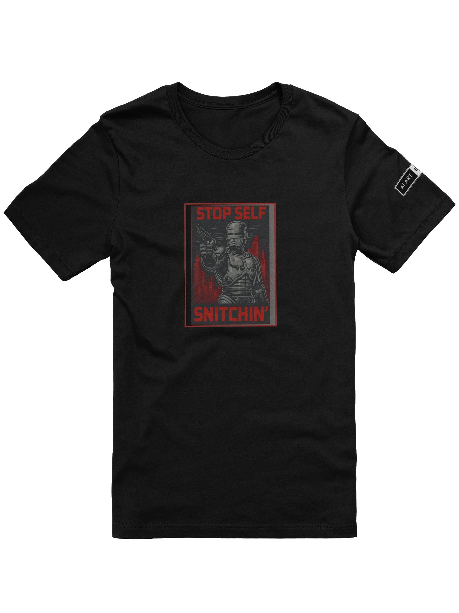 Women "STOP SELF SNITCHIN"; supersoft T-Shirt product image (1)