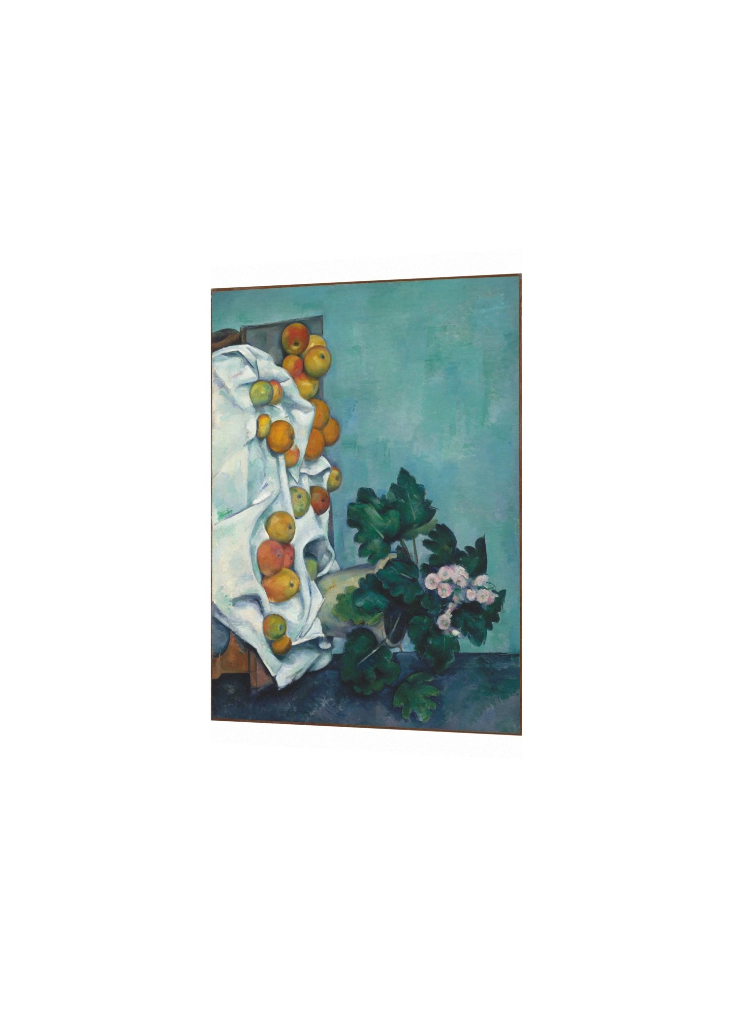 Cézanne, Still Life with Apples and a Pot of Primroses — Fine-Art Poster product image (6)