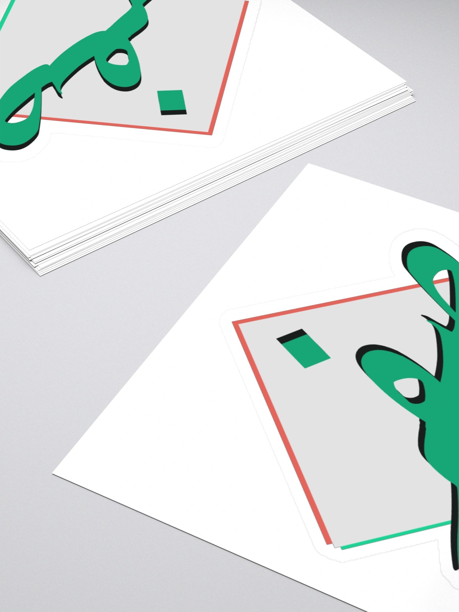 Zero Sticker – Arabic Zero “٠” | Programmer Sticker product image (4)