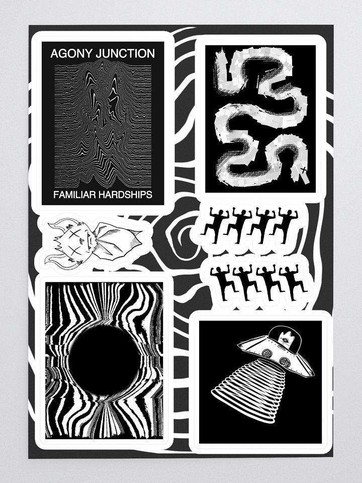 DEATH BY SPRING xx | STICKER SHEET product image (1)