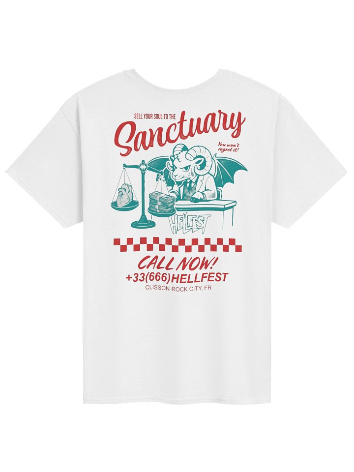 Hellfest Tales From The Pit Sanctuary Merch 2026 Tshirt product image (2)