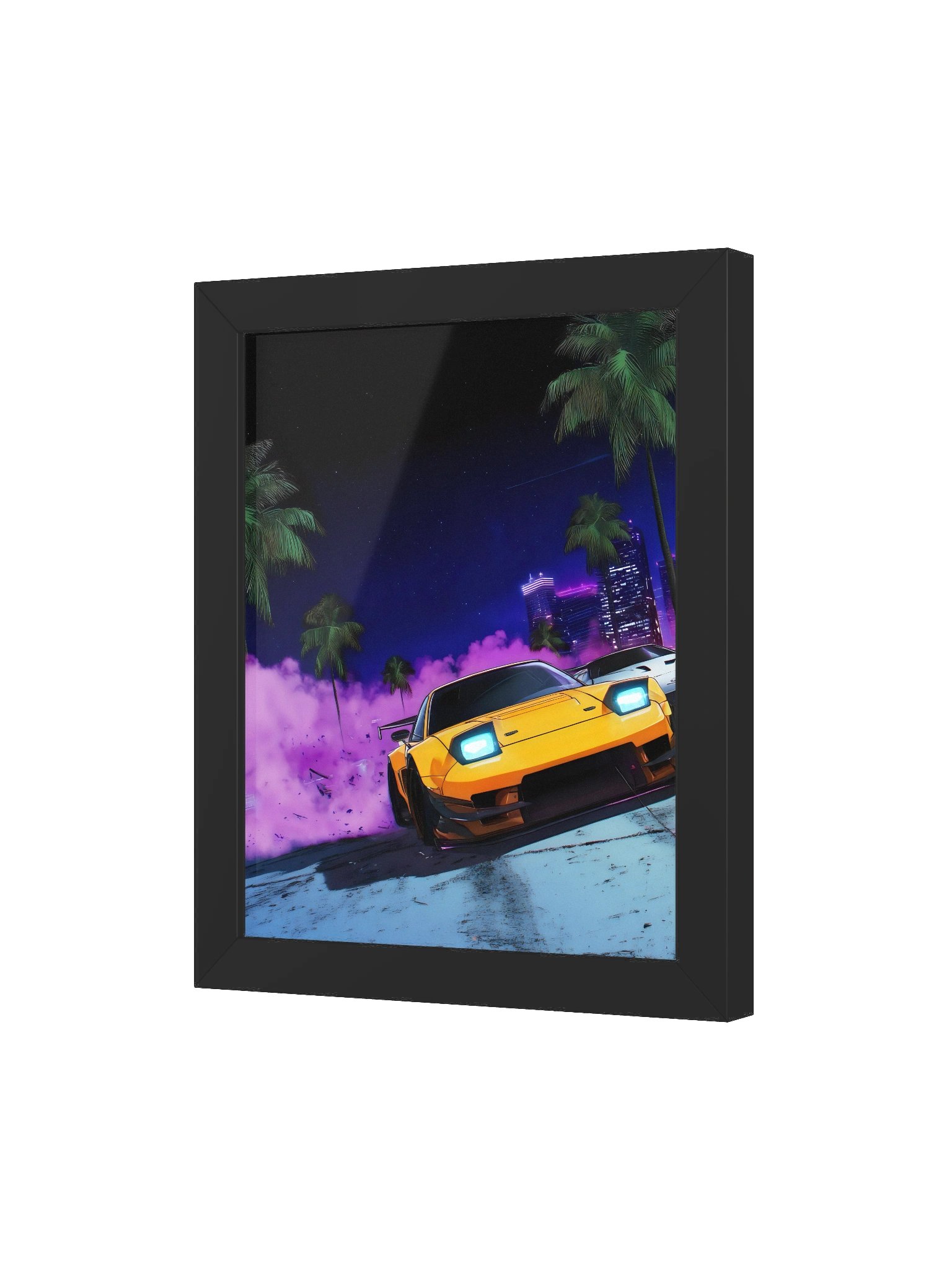 NEON DRIFT Framed Poster product image (3)