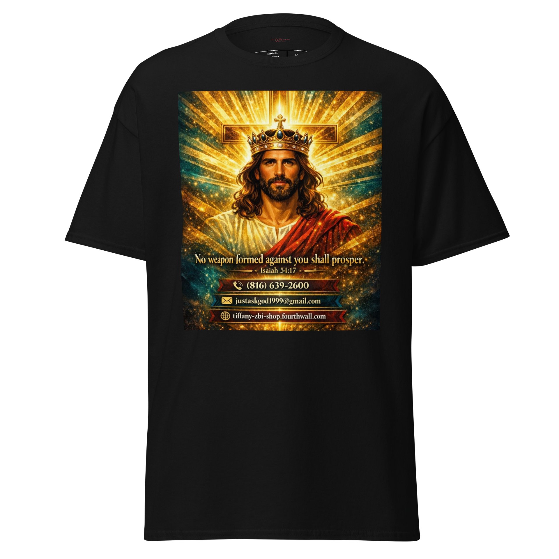 Radiant Crowned Warrior T-Shirt product image (1)