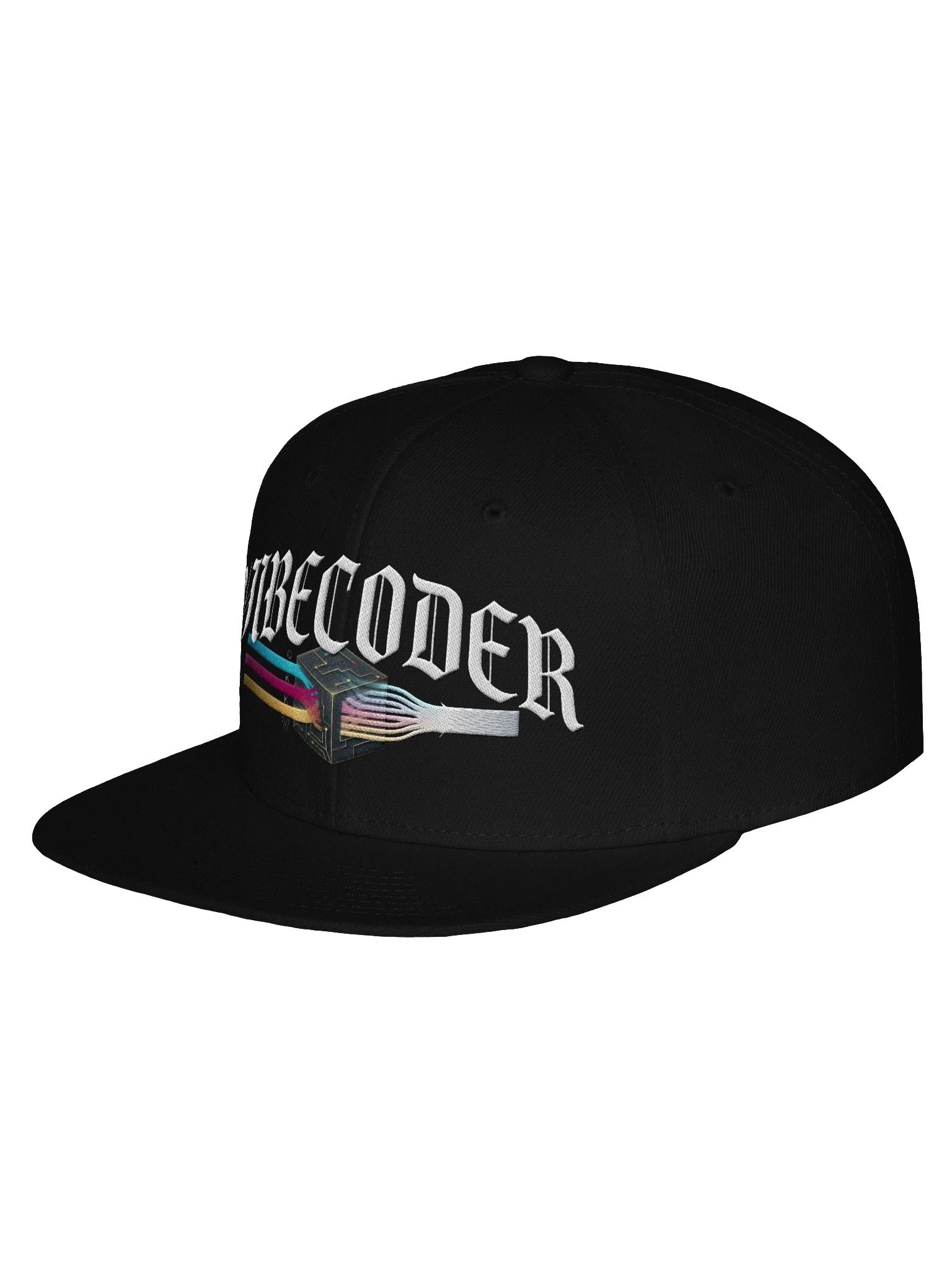 vibecoder snap back hat product image (2)