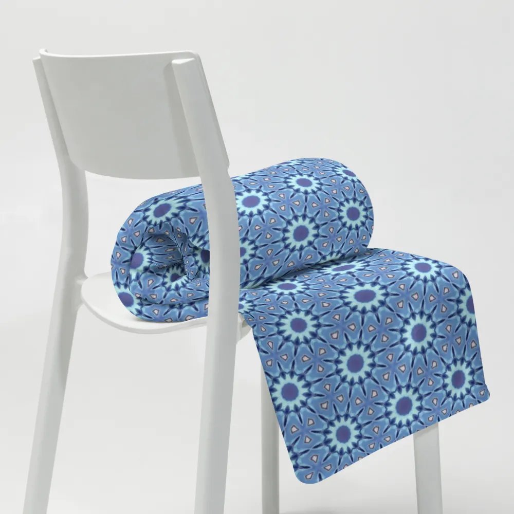 Seamless Flower Patterned Throw Blanket product image (9)