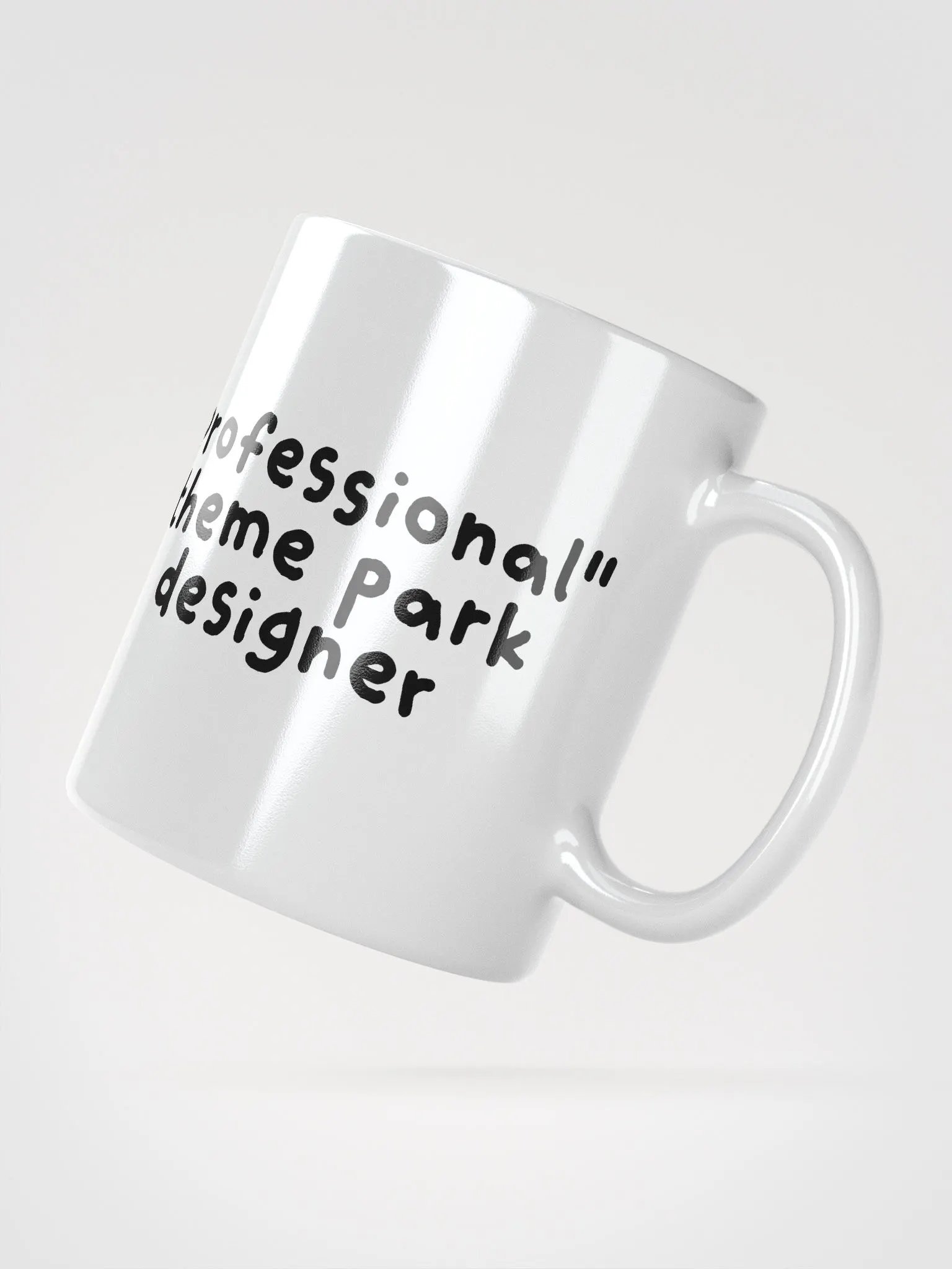 "Professional" Theme Park Designer White Mug product image (2)