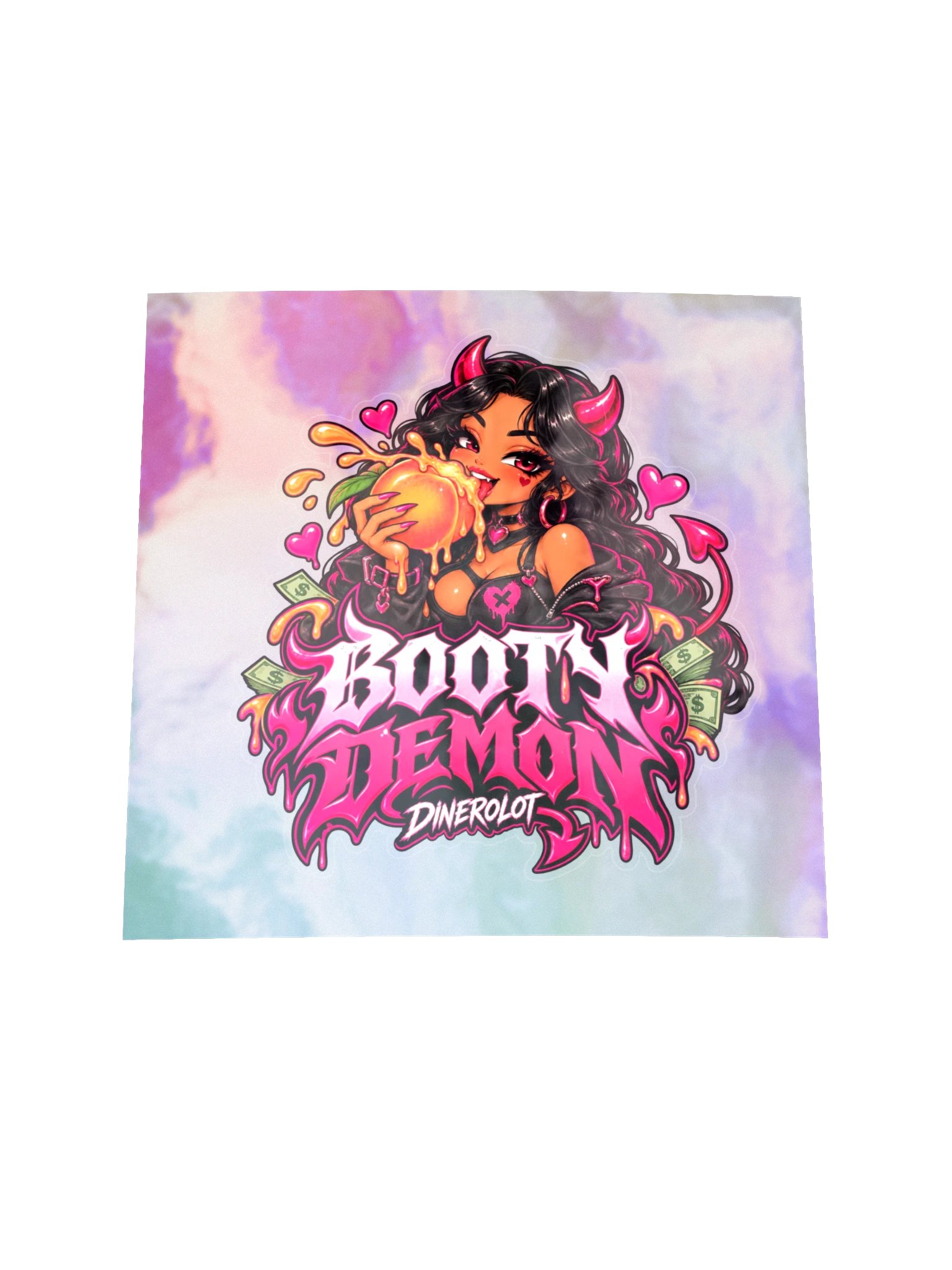 DINEROLOT Kiss-Cut Holographic Sticker Sheet product image (1)