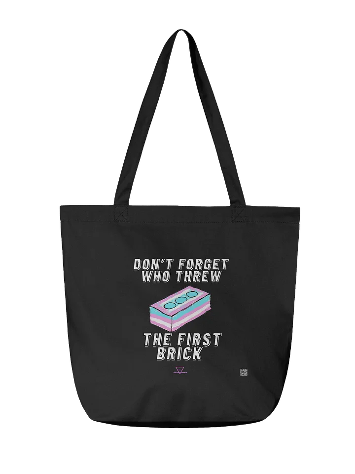 Don't Forget Who Threw The First Brick tote product image (2)