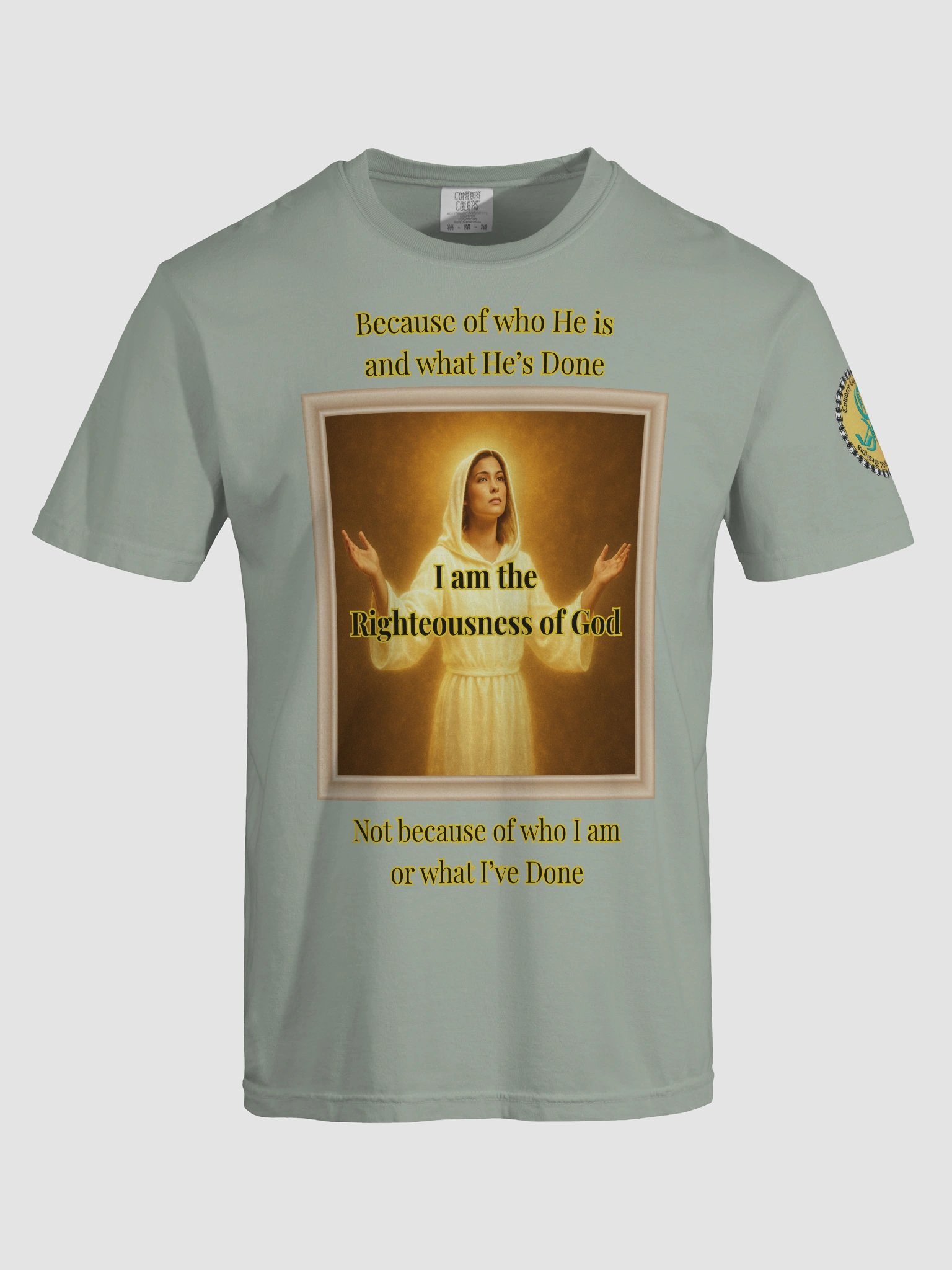 I am the Righteousness of God (Female) Comfort Colors Garment-Dyed Heavyweight T-Shirt Colors (4) product image (7)