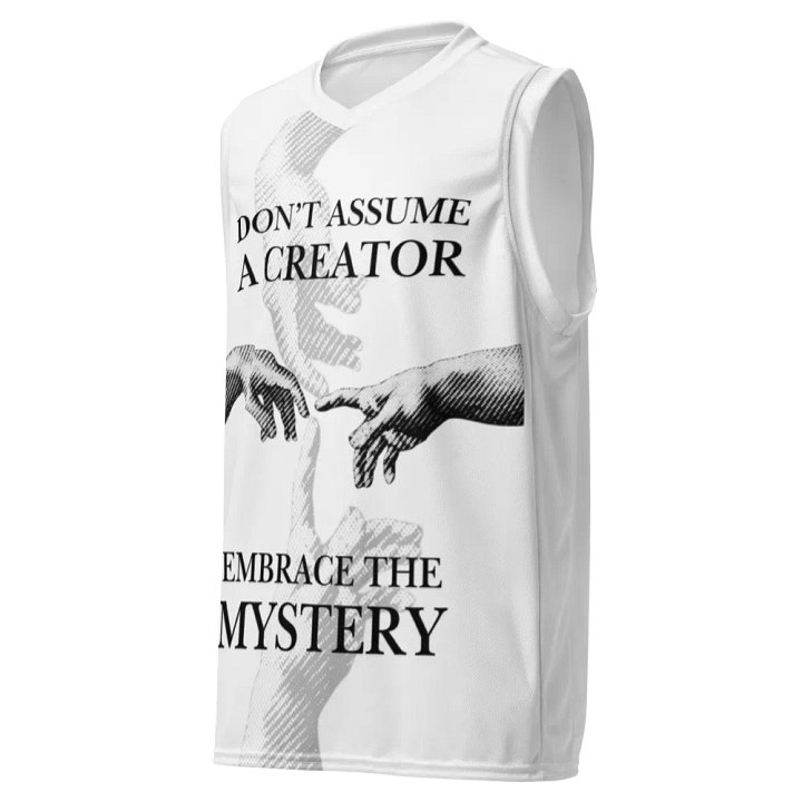 Don't Assume a Creator Basketball Jersey product image (1)