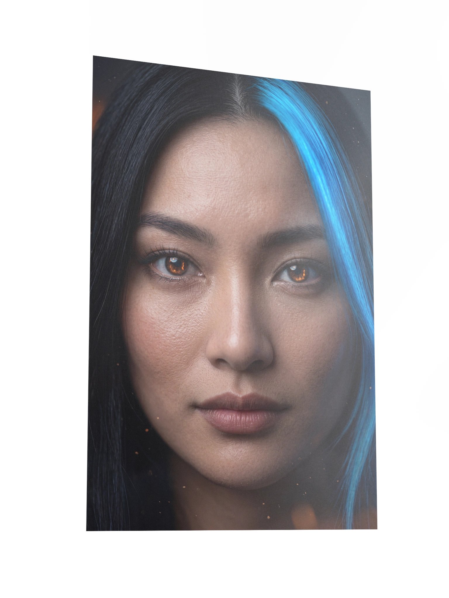 Blue-Streak Portrait Poster product image (6)