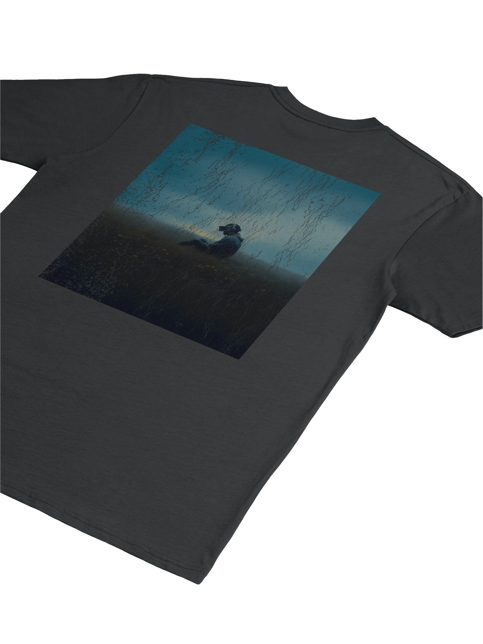 VR Guy Distressed Artwork - Premium Heavyweight Tee product image (4)