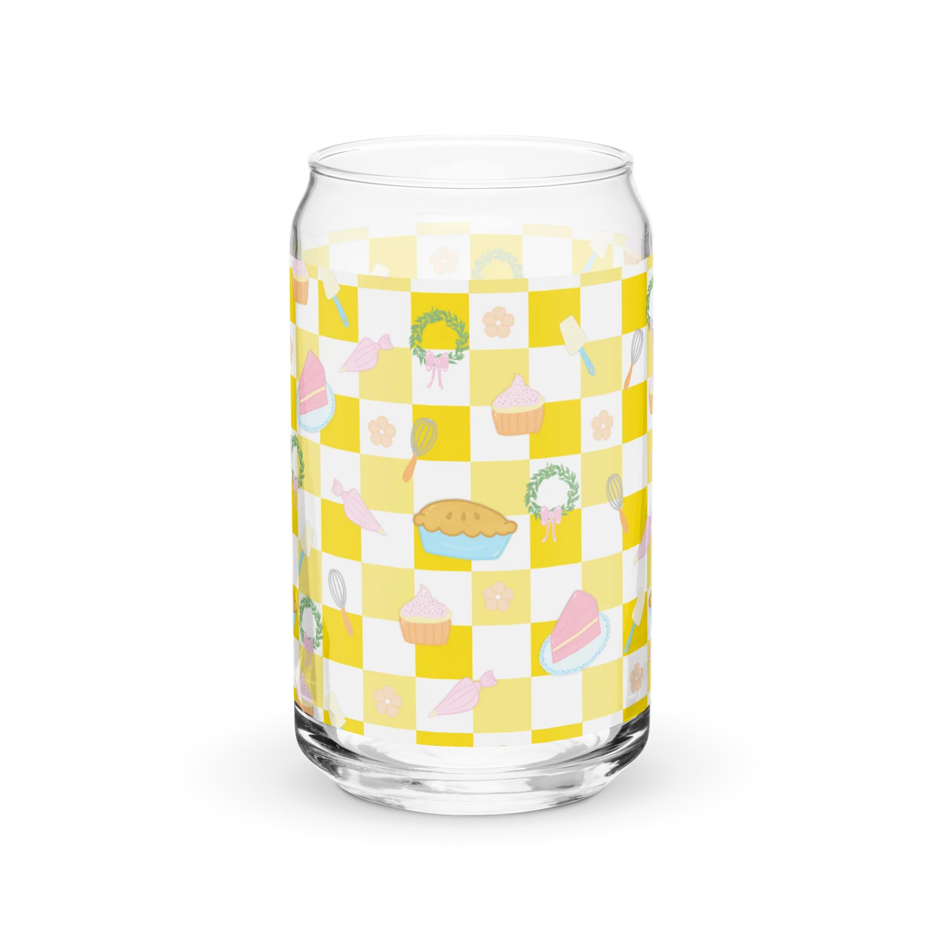 Bakers Dream Pattern Glass Tumbler product image (3)