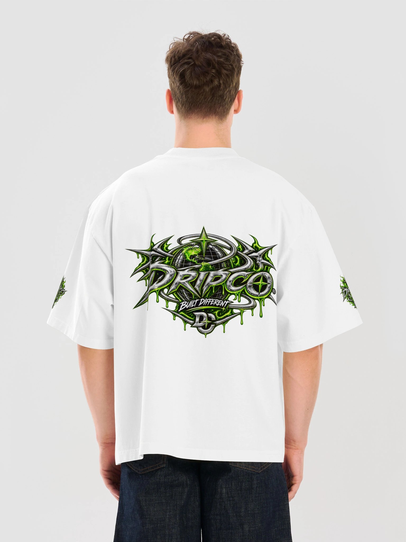 DRIPCO Worldwide Built Different Tee product image (7)