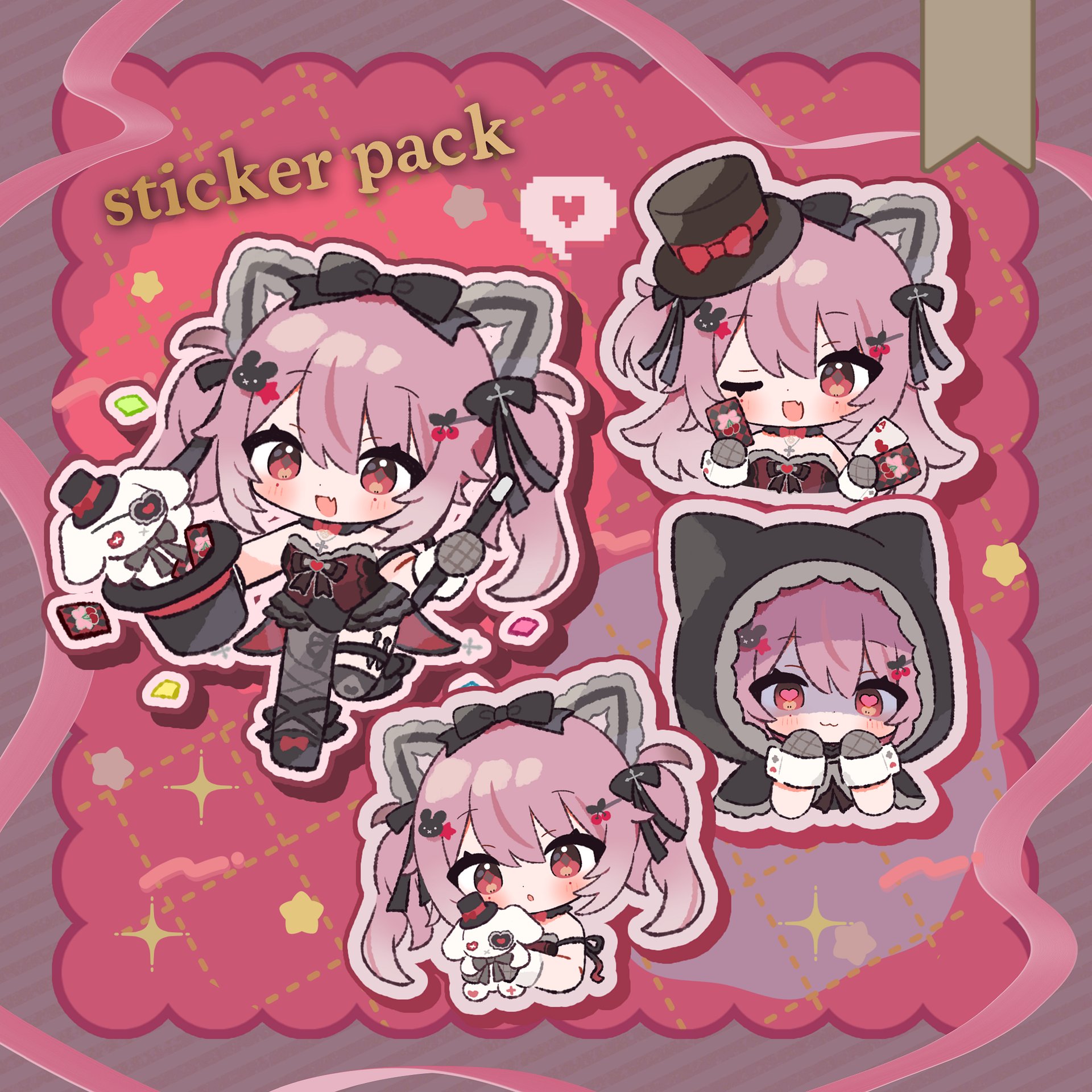 Magician Miyu Sticker Pack [Limited Stock] product image (1)