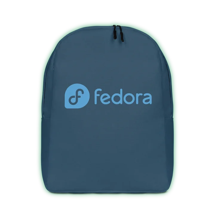 Backpack with Fedora Logo product image (1)