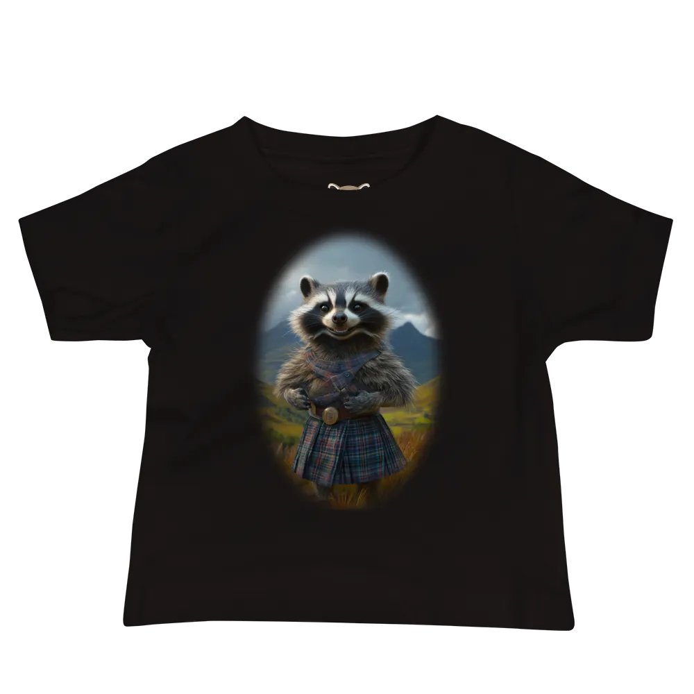 Highland Raccoon Baby Tee product image (3)
