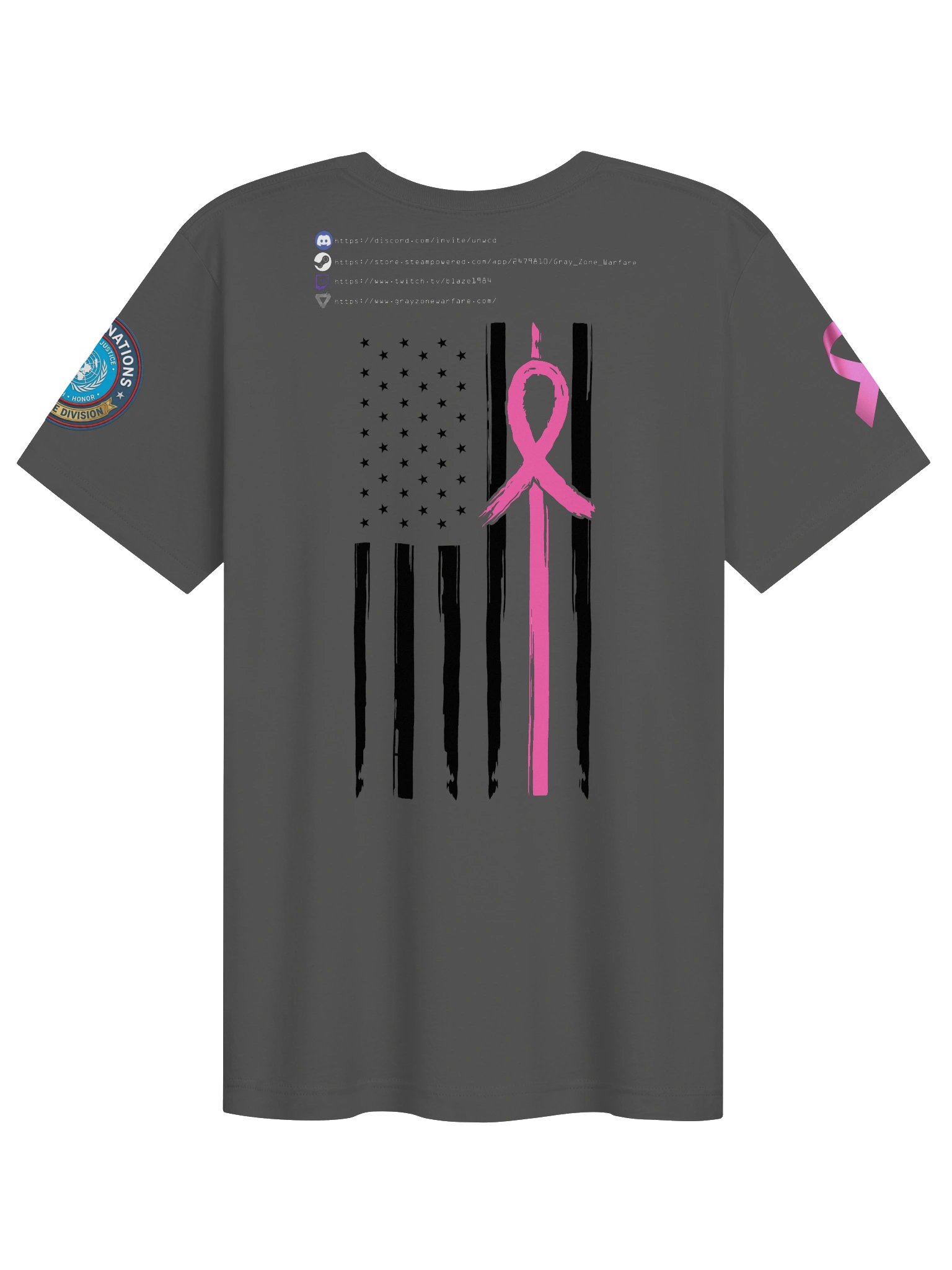 United Nations War Crime Division - Breast Cancer Awareness (Type 07) product image (2)