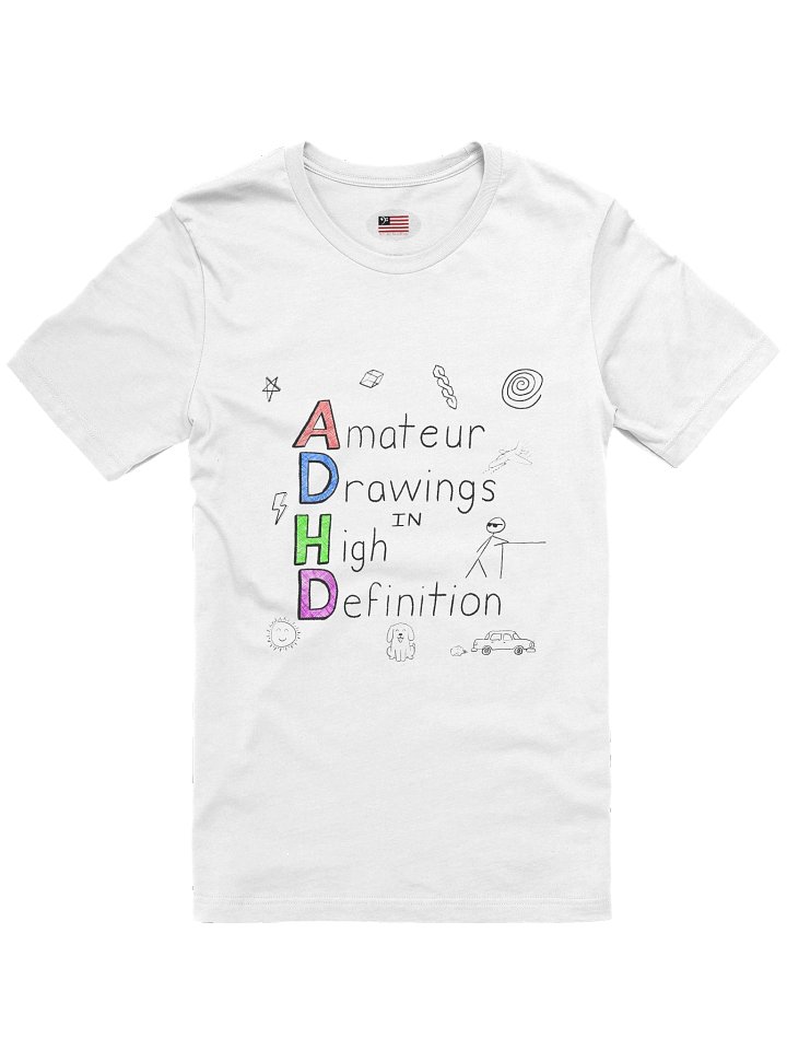 ADHD Avatar Graphic Tee product image (1)