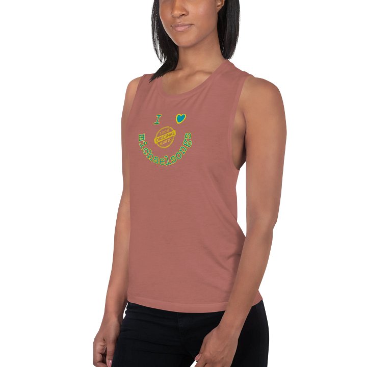 NEW!! flowy tank with smiley logo product image (1)