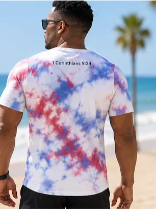 His House Mens Performance T-Shirt - "USA 250th" by His House