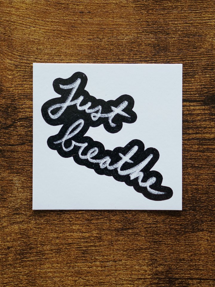 Just Breathe Sticker product image (1)