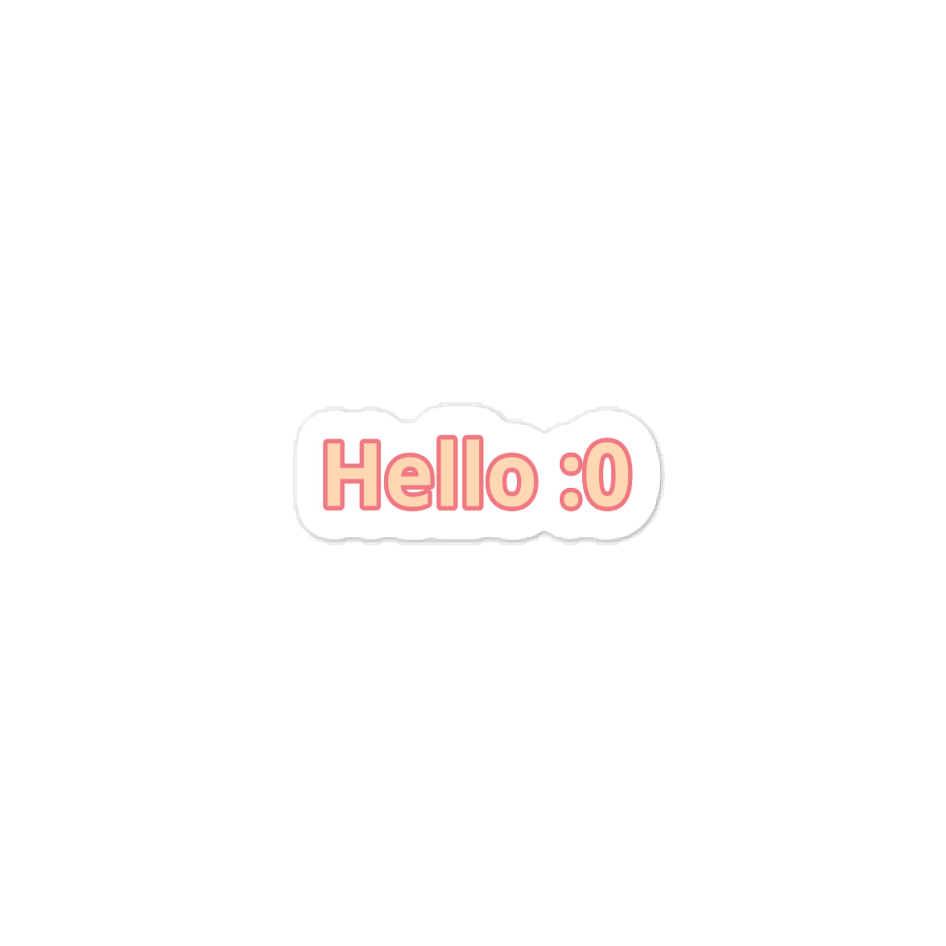 Hello Sticker product image (1)