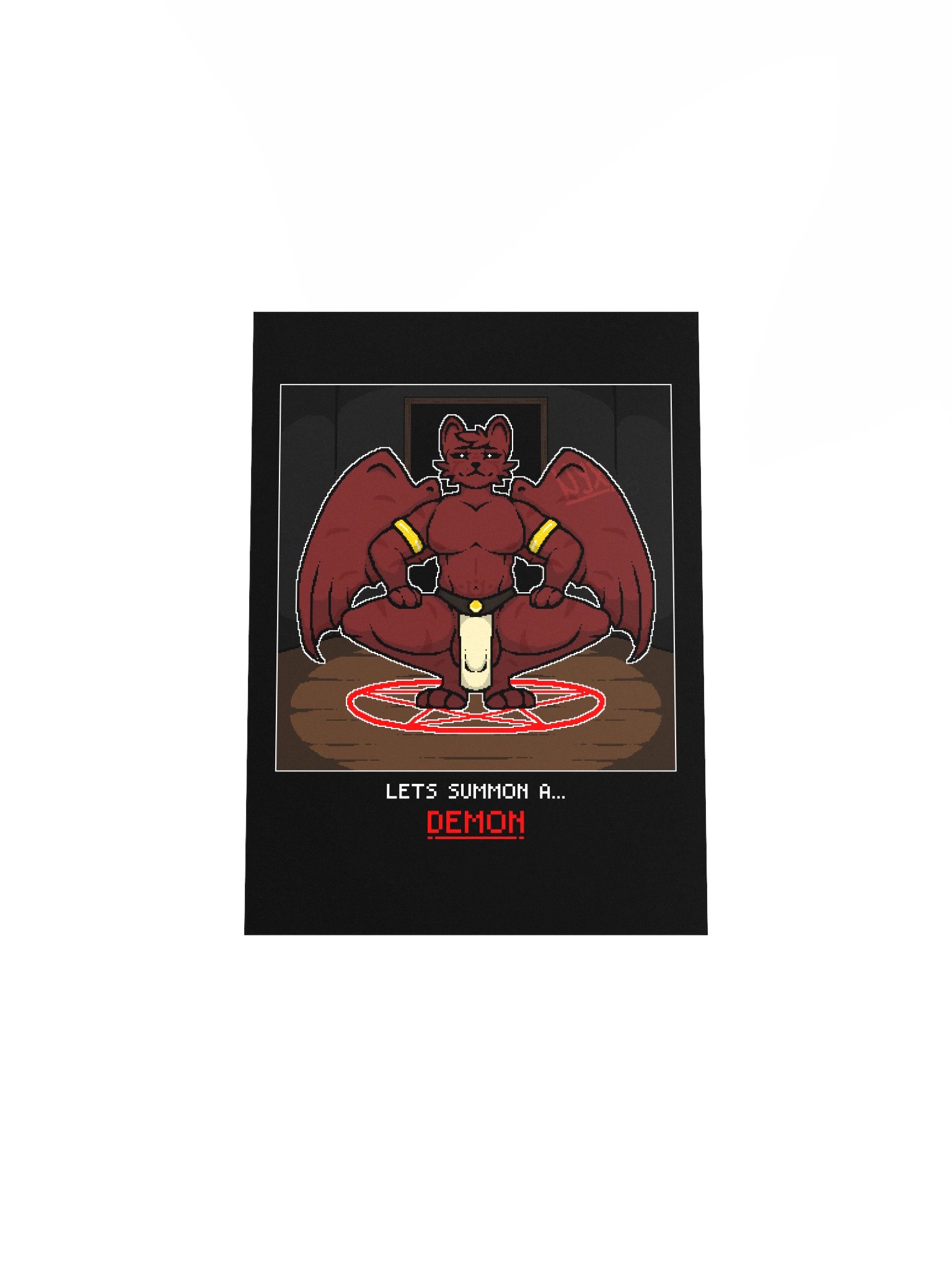 "Lets Summon" Pixel Print Poster product image (19)