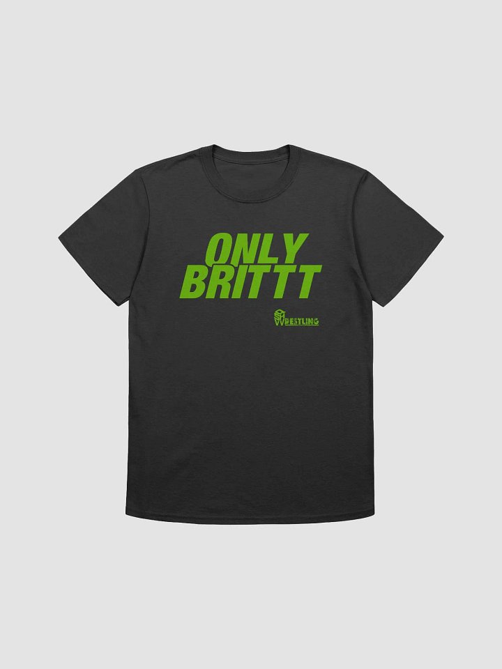 QSHW ONLY BRITTT (GREEN DESIGN) T-SHIRT product image (1)