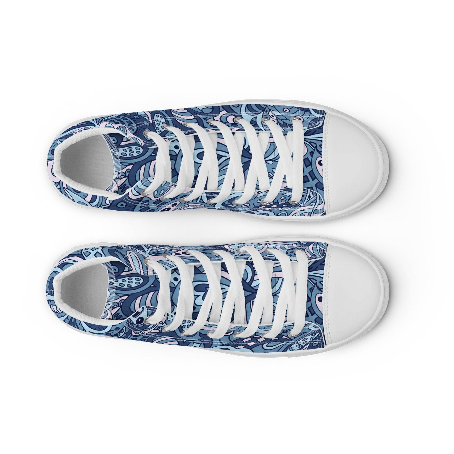 Symmetrical Floral High Tops product image (9)