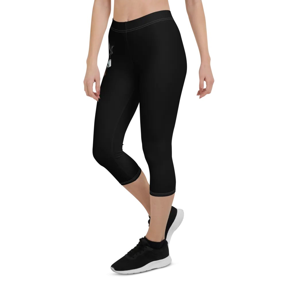 Slothful Sips Capri Leggings product image (6)