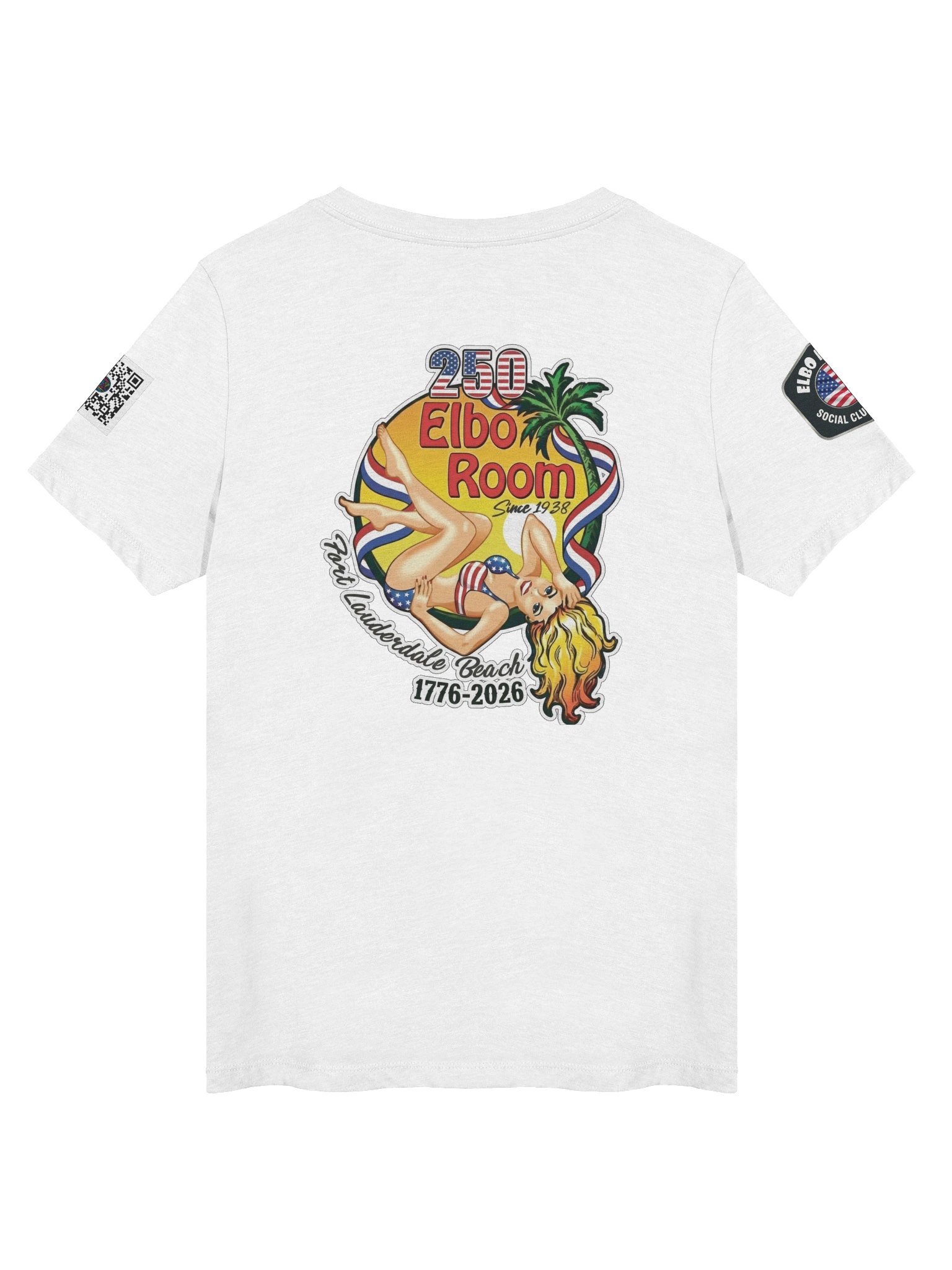 America 250 Ladies V-Neck | Elbo Room 1776-2026 Edition product image (79)