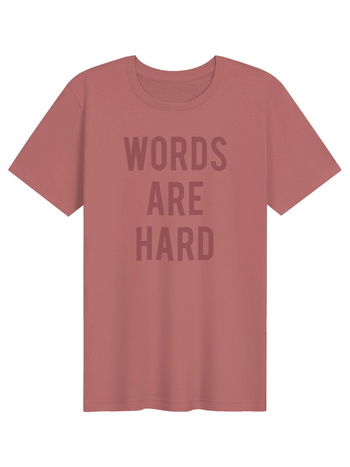 Words Are Hard - Mauve product image (1)