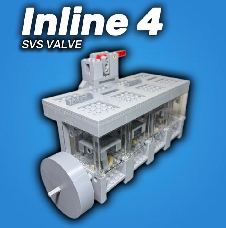 Inline 4 Vacuum Engine(COMPLETE KIT) product image (1)