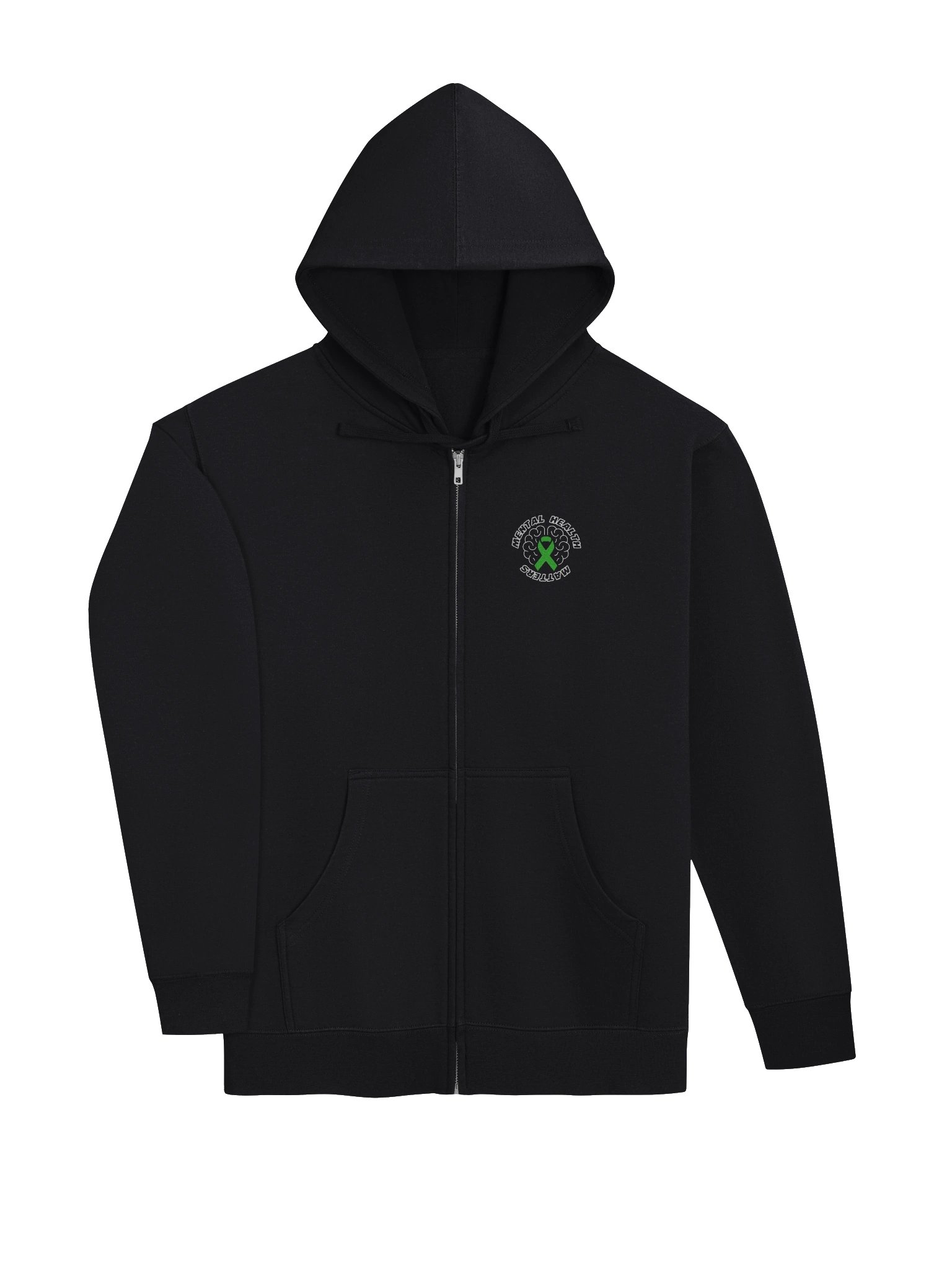 "Mental Health Matters" - Zip Up Hoodie product image (3)