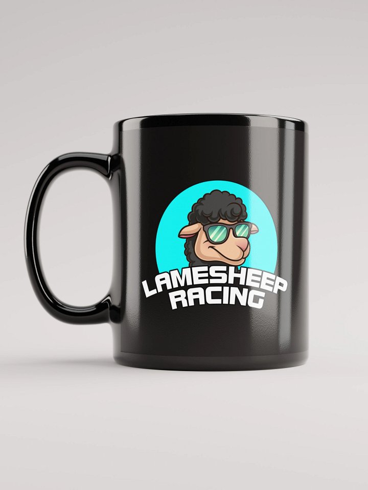 Cool Sheep Black Mug "If everything seems..." product image (2)