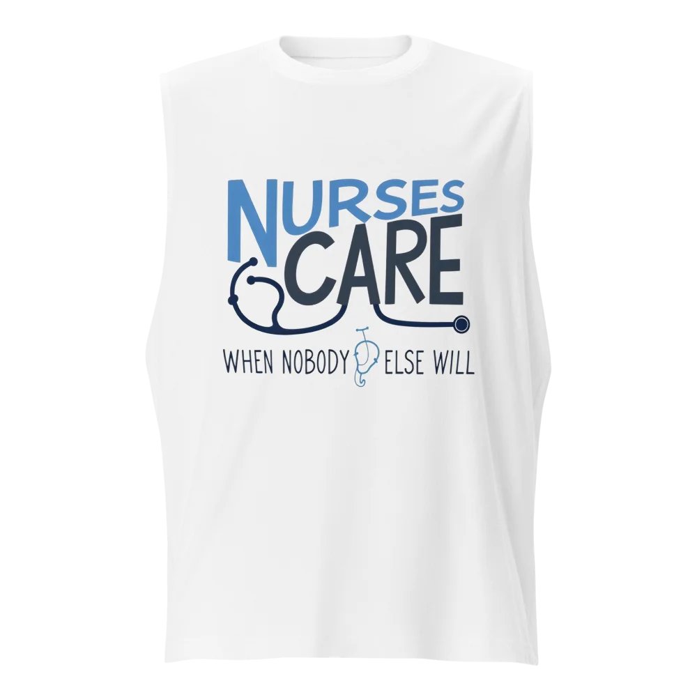 Caring Nurse Muscle Tank product image (1)