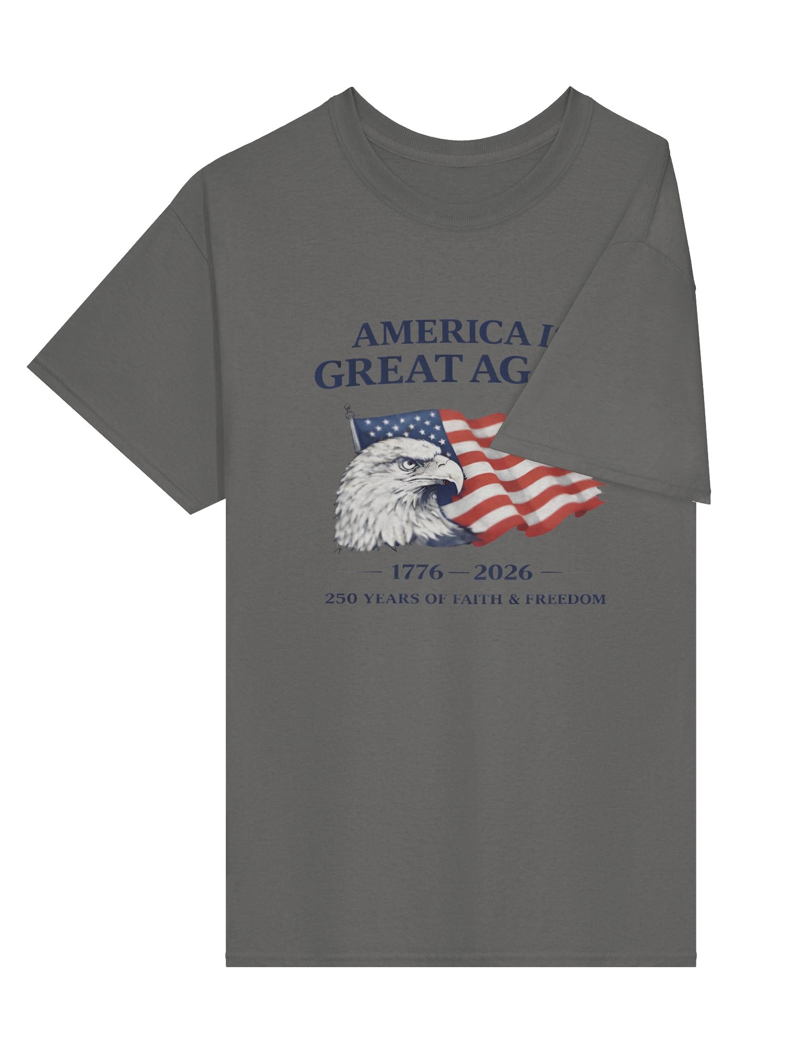 AMERICA IS GREAT AGAIN with Eagle Front Only product image (39)