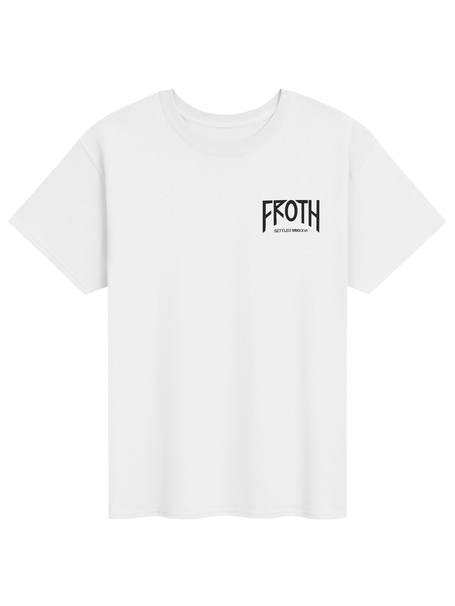 FROTH Octopus Tee - White / Black product image (2)