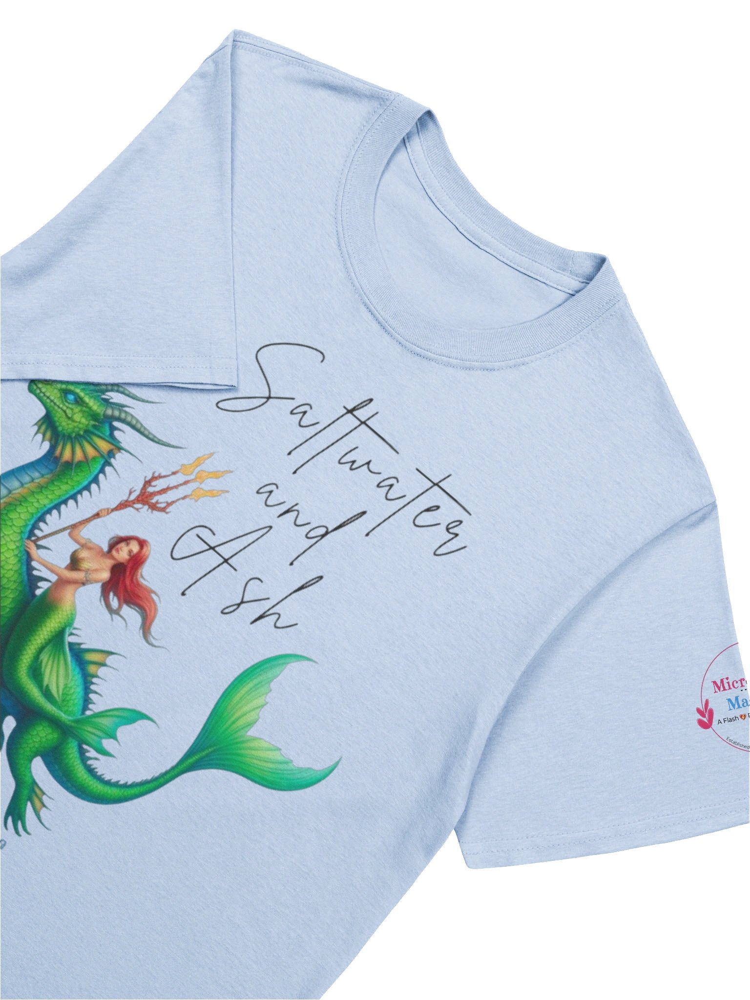 Saltwater And Ash and Logo T-Shirt product image (7)