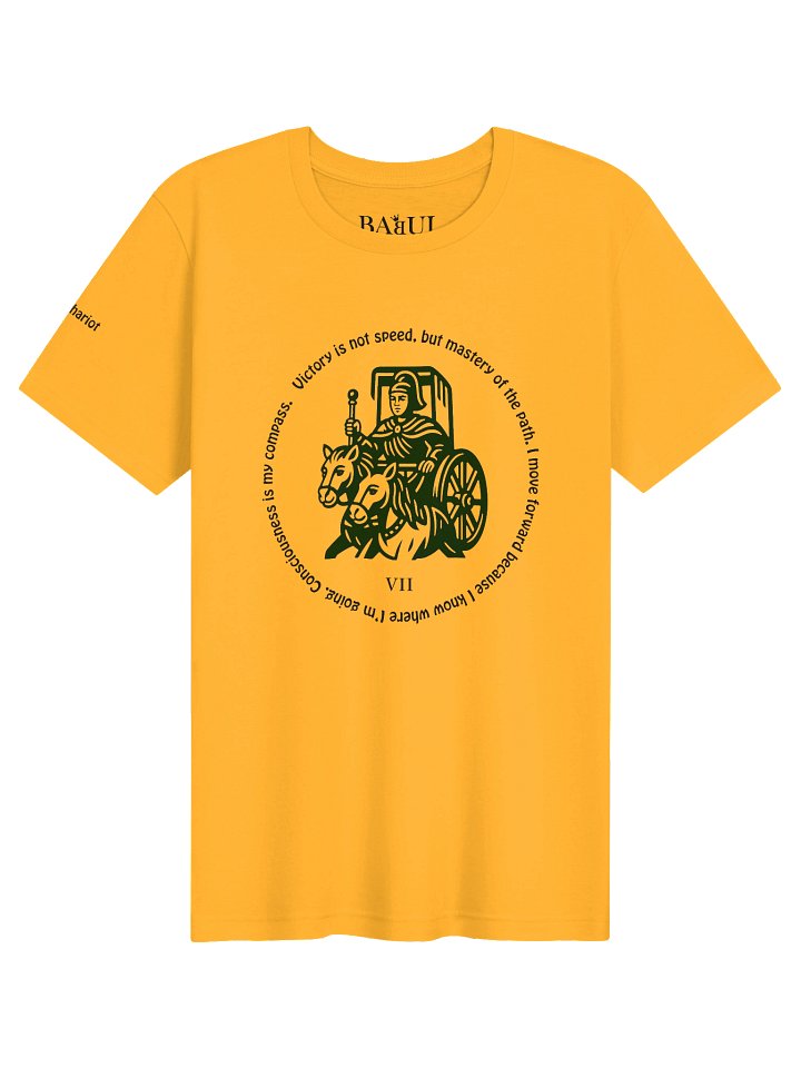 The Chariot - ArcanaPop T-Shirt – Where Tarot Magic Meets Pop Art product image (1)