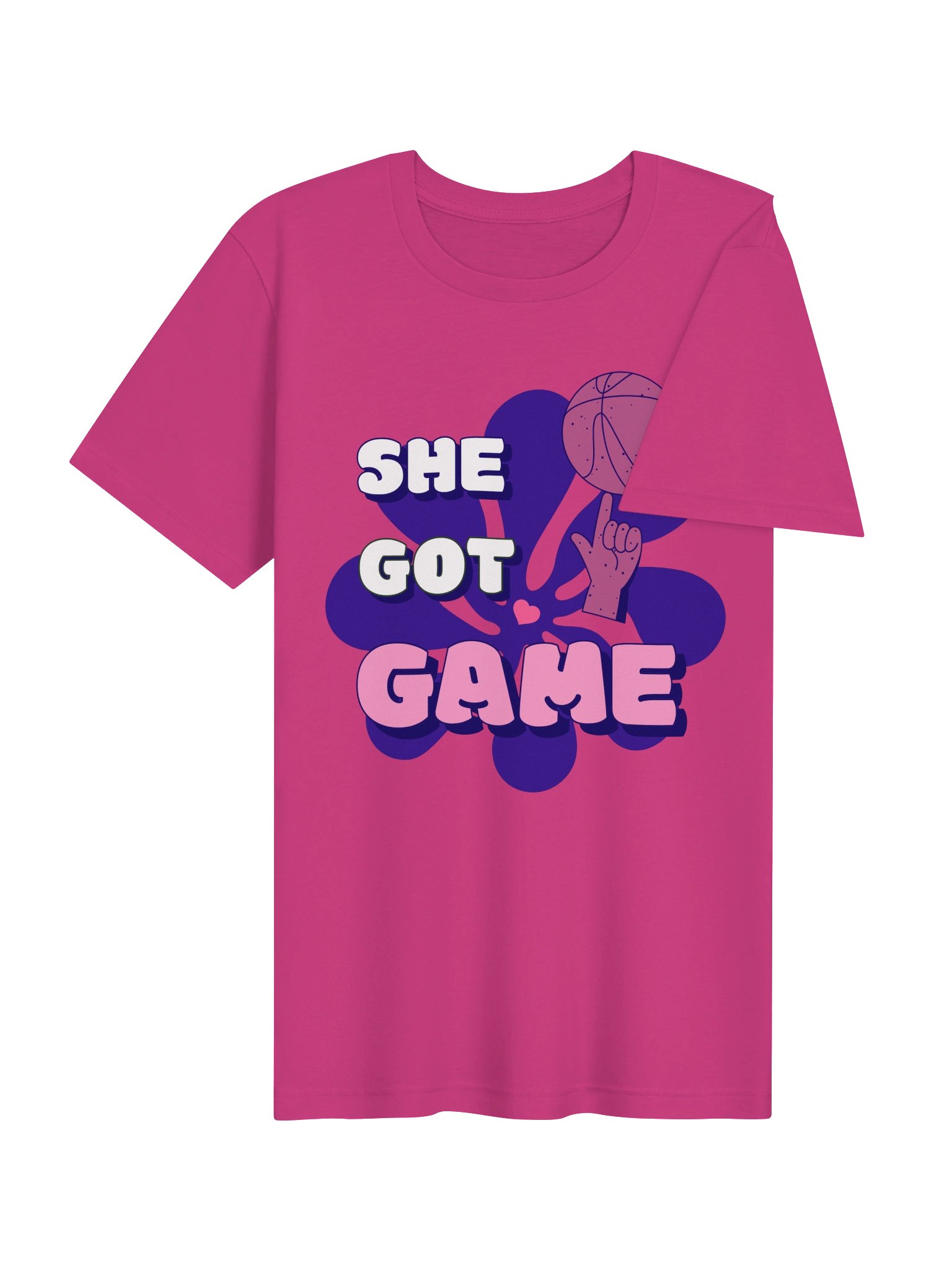 She Got Game Basketball Tee product image (19)