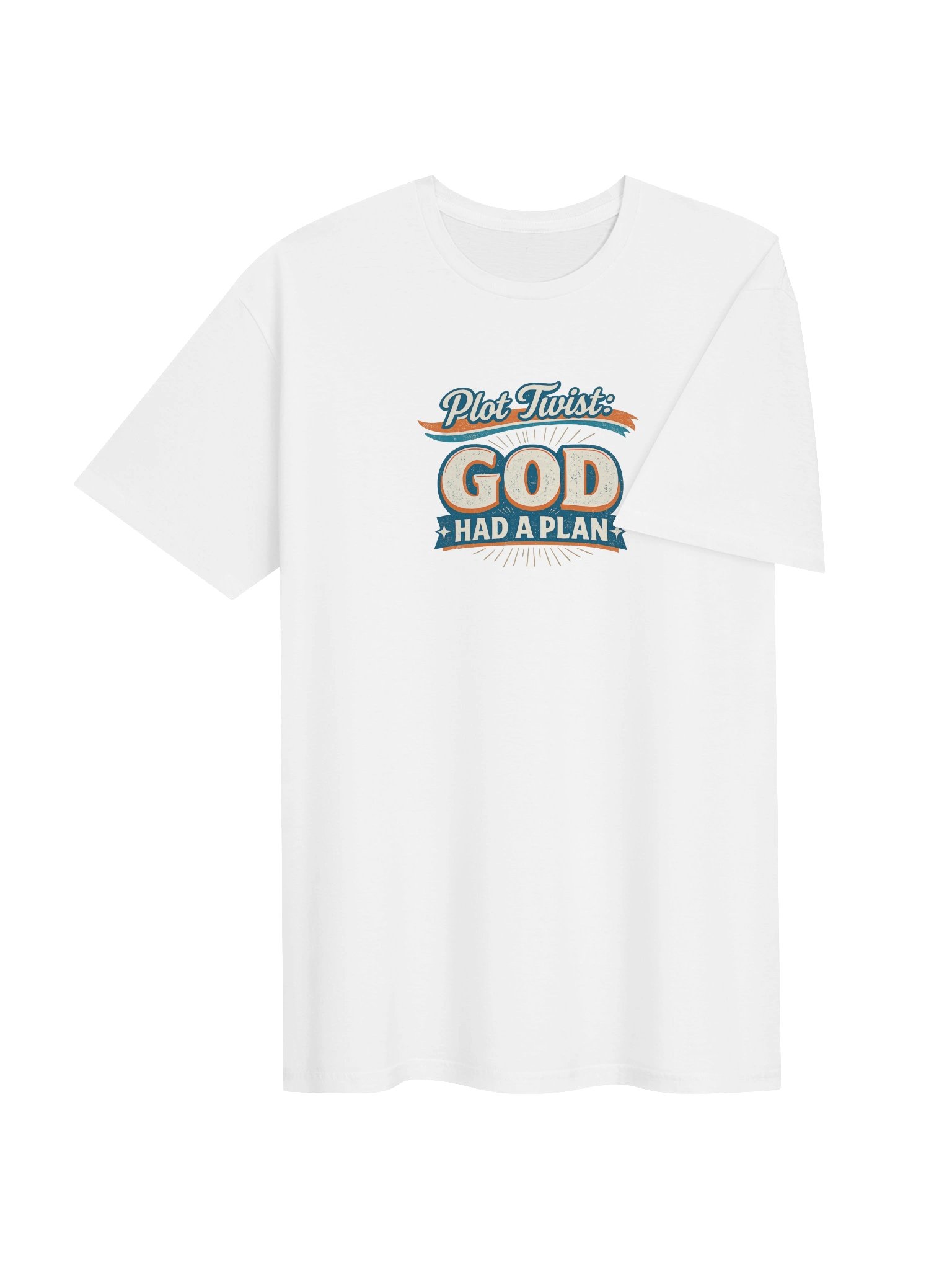 Plot Twist: God Had a Plan Soft Unisex T product image (4)