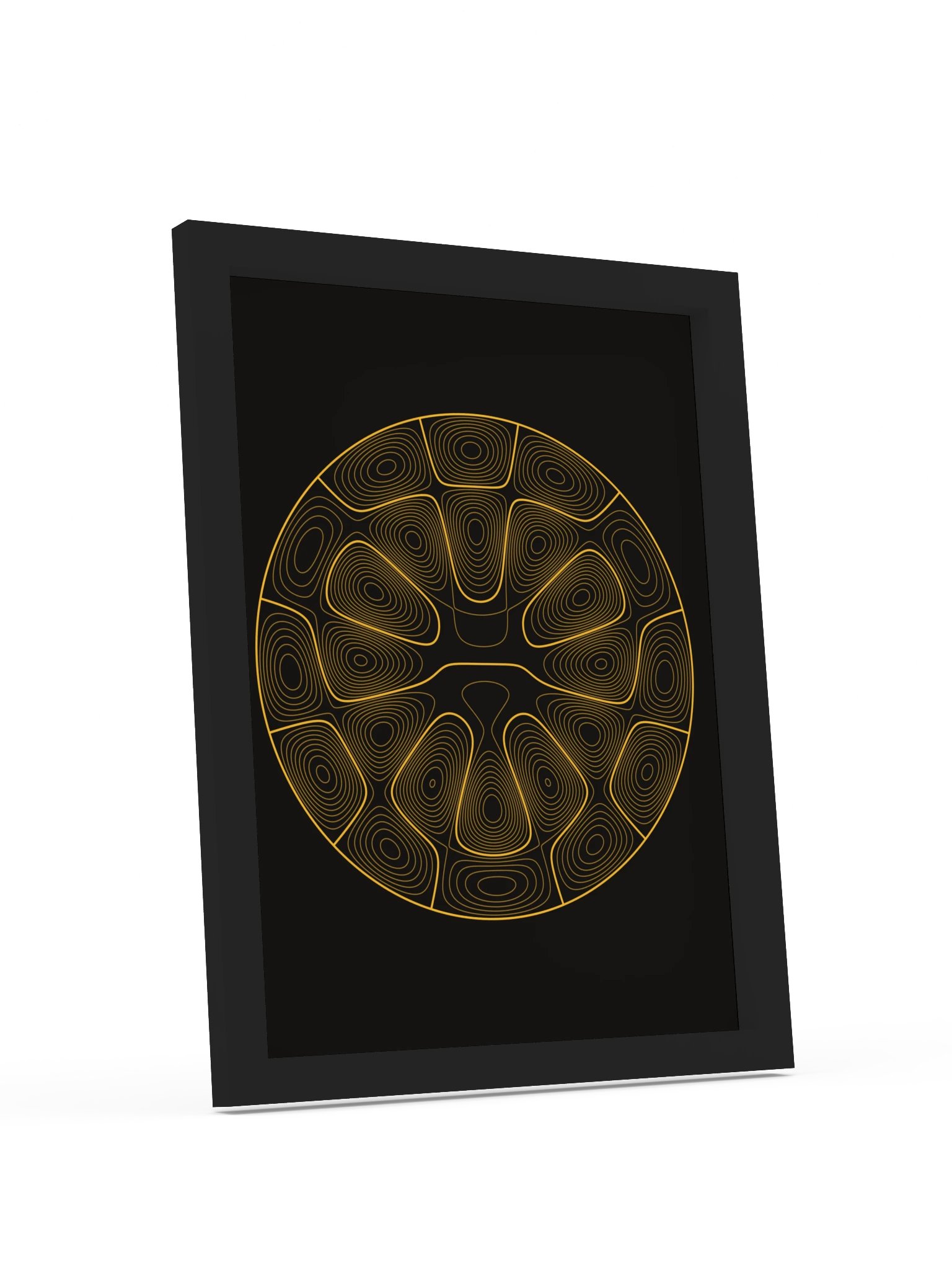 Third eye · Lines Framed Poster product image (52)