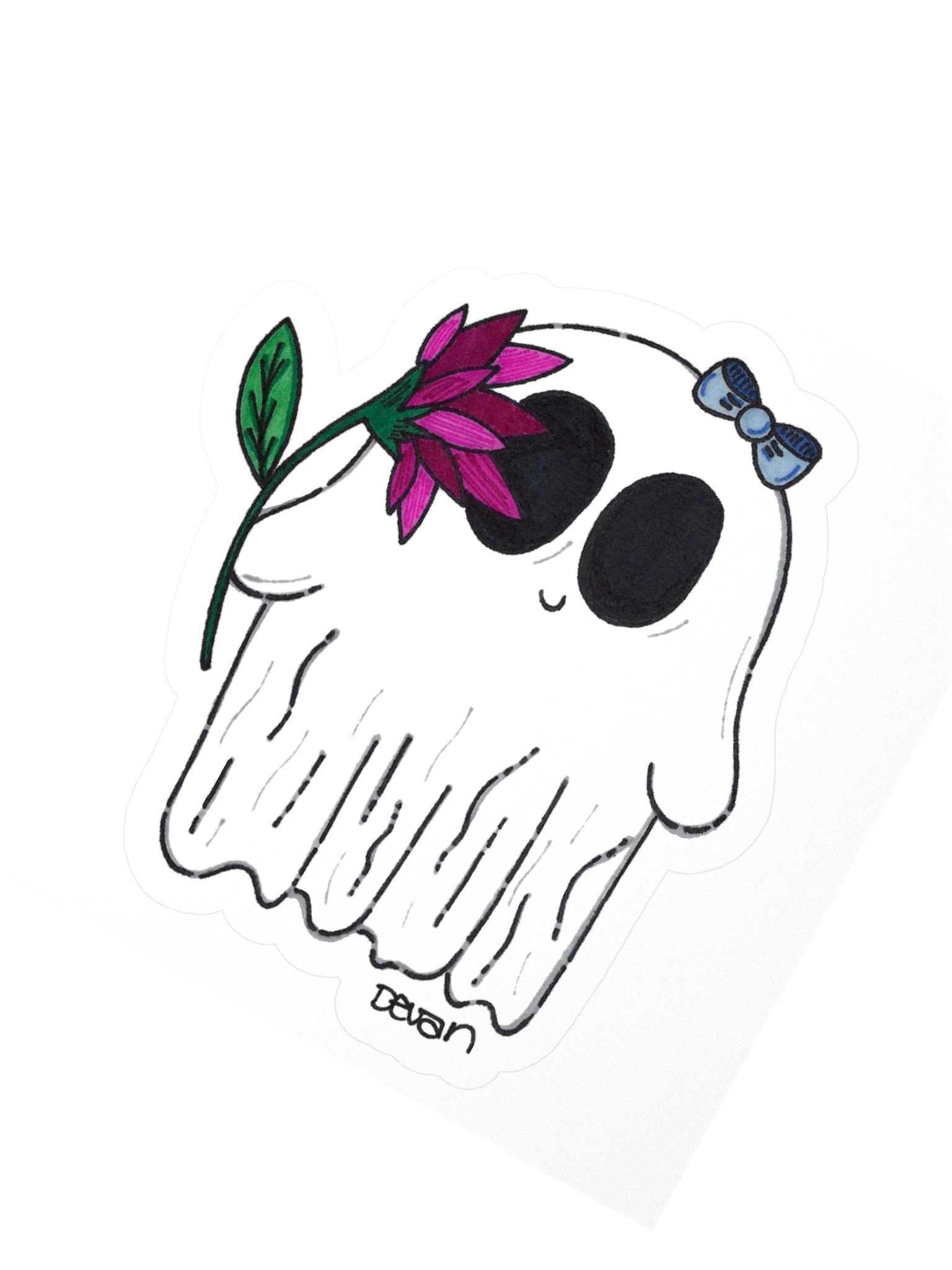 Cute Ghost Sticker product image (2)