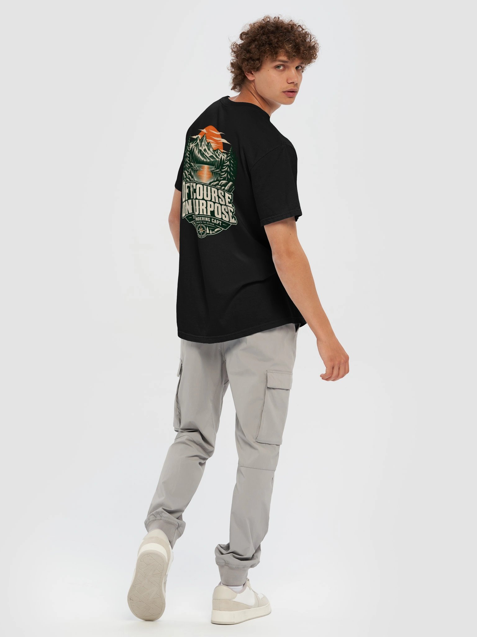 Off Course. On Purpose. | The Wandering Capt Tee product image (7)