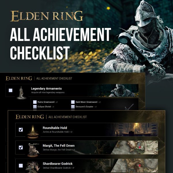 Elden Ring - All Achievement Checklist product image (1)